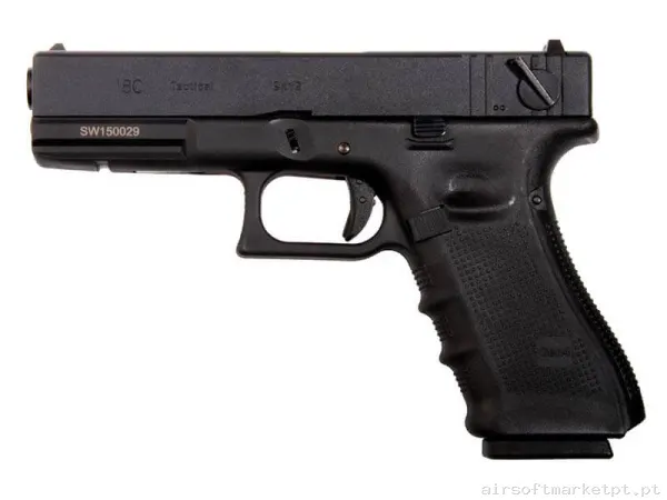 Réplica GBB Pistola G18 WE Gen 4 negra — Pistolas — Airsoft Market PT