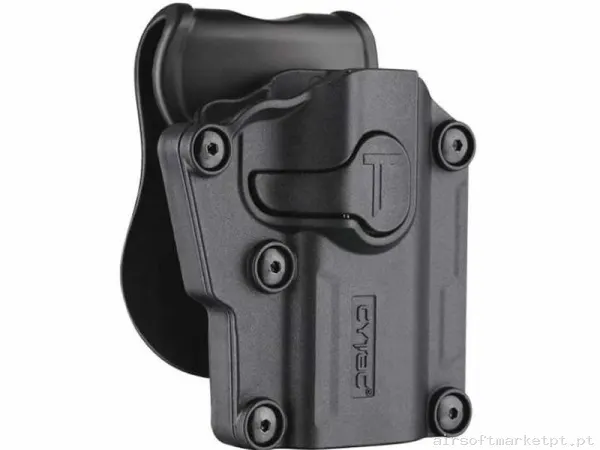 Cytac Cy-Uhfs bolsa rígida universal preta — Coletes & Rigs — Airsoft Market PT