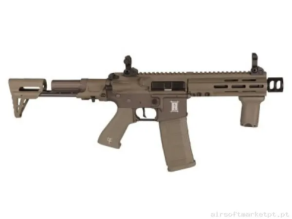 M4 Bushido REI Saigo Defense Sim Tan — Rifles de Assalto (AR/M4/AK) — Airsoft Market PT