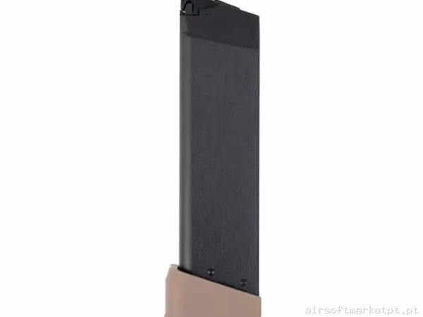 Magazine Pistola Gas Glock Secutor Gladius Magna 23 Bbs tan — Carregadores / Magazines — Airsoft Market PT