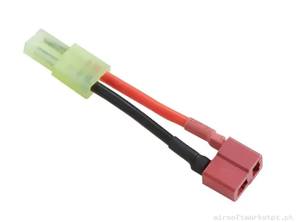 Interno Adaptador T-Plug Femea a Mini Tamiya Macho Lancer Tactical — Peças Internas (AEG) — Airsoft Market PT