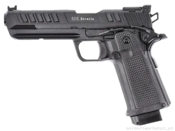 Airgun CO2 4.5mm Pistola Umarex Ux Stratix negra — Pistolas — Airsoft Market PT