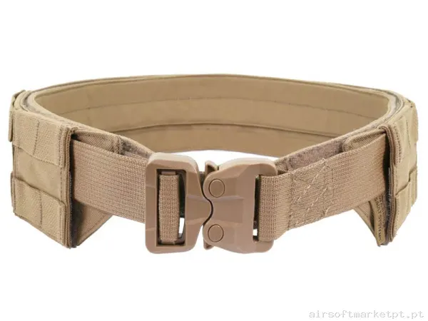 Cinturão tático MOLLE Warrior Assault Lpb com Cinto Cobra de Polímero coyote tan — Gear Táctico — Airsoft Market PT