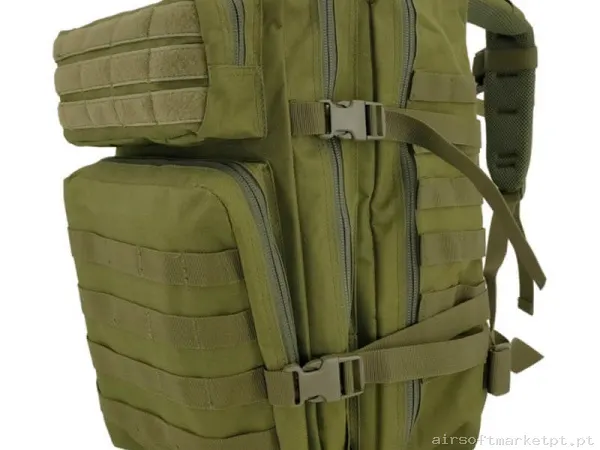 Mochila Tática MOLLE Sixmm 45l verde od — Sacos & Mochilas — Airsoft Market PT