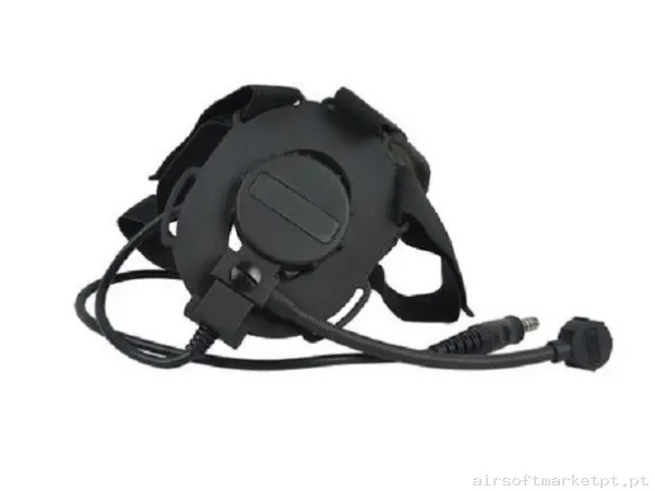 Comunicações Auricular Wosport Bowman Evo III preto — Rádios & Comunicação — Airsoft Market PT
