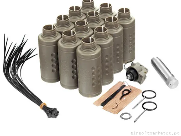 Granada CO2 Thunder B Hakkotsu C/12 Carcasas Trampa por Cable Hakkotsu — Grenades & Lançadores — Airsoft Market PT