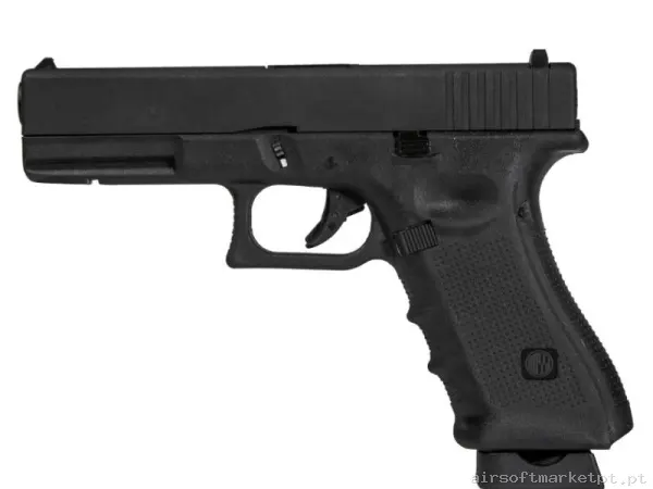 Réplica CO2 4.5mm Pistola Rossi G17 preta — Pistolas — Airsoft Market PT