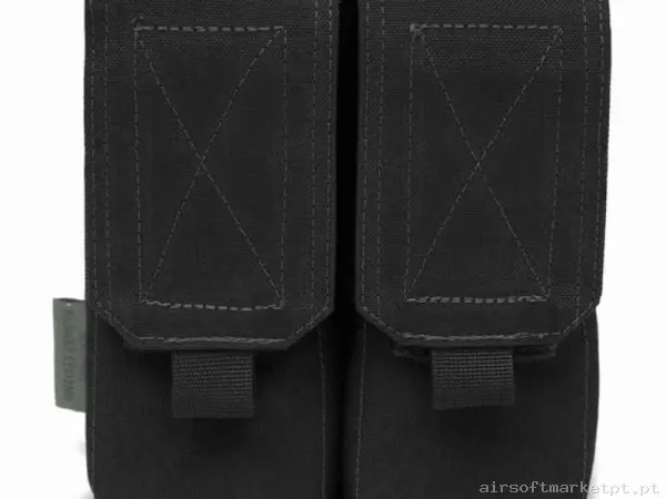 Pouch Magazine Pouch Doble M4 Warrior Assault de Doble Capacidade 5.56 preto — Coletes & Rigs — Airsoft Market PT