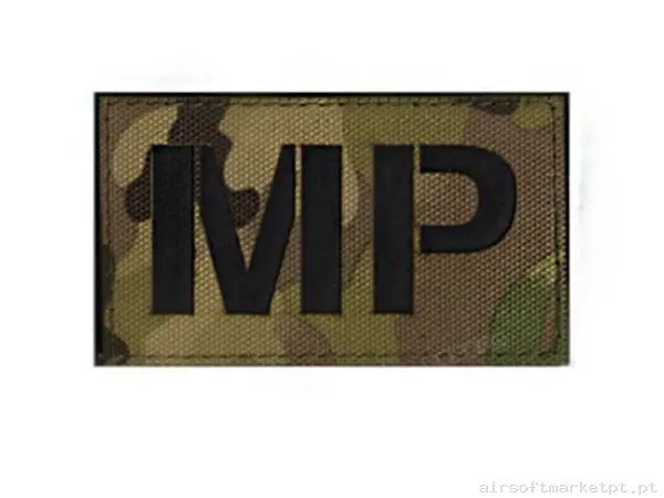 PARCHE POLICIA MILITAR MULTICAM — Patches & Decoração — Airsoft Market PT