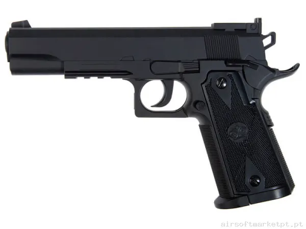 Airgun CO2 4.5mm Pistola Stinger 1911 negra — Pistolas — Airsoft Market PT