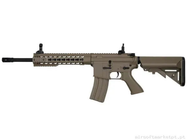 Réplica AEG M4 Cyma Cm515 Keymod Rail tan — Rifles de Assalto (AR/M4/AK) — Airsoft Market PT