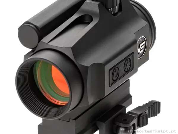 Mira Ponto Vermelho 1x30 Vector Optics Nautilus Double Reticle QD negra — Miras & Ópticas — Airsoft Market PT