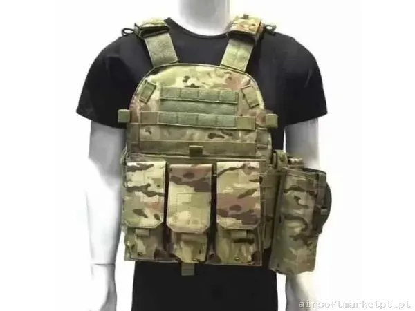 Chaleco Tactico 6094-A Multicam — Coletes & Rigs — Airsoft Market PT