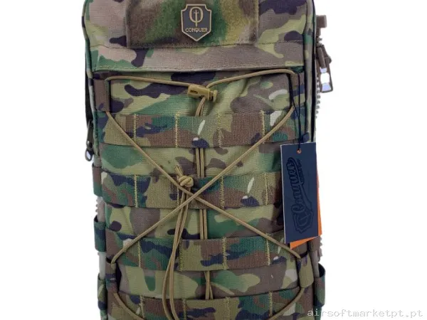 Mochila Tática Conquer Mt Zip Estilo multicam — Sacos & Mochilas — Airsoft Market PT