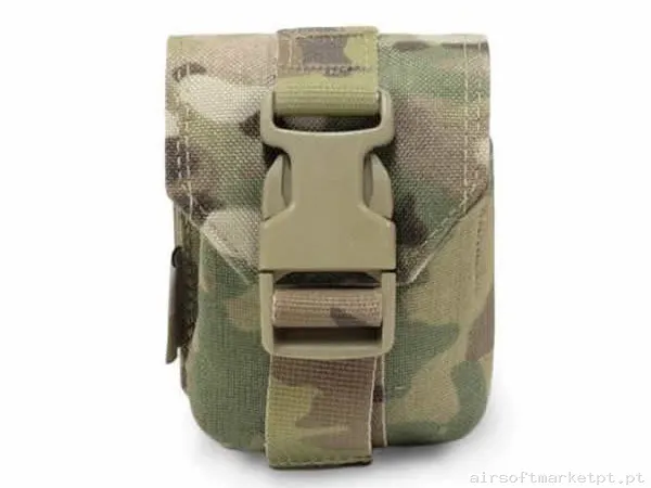Pouch Portagranada Warrior Assault Single Frag Grenade Gen.2 multicam — Coletes & Rigs — Airsoft Market PT