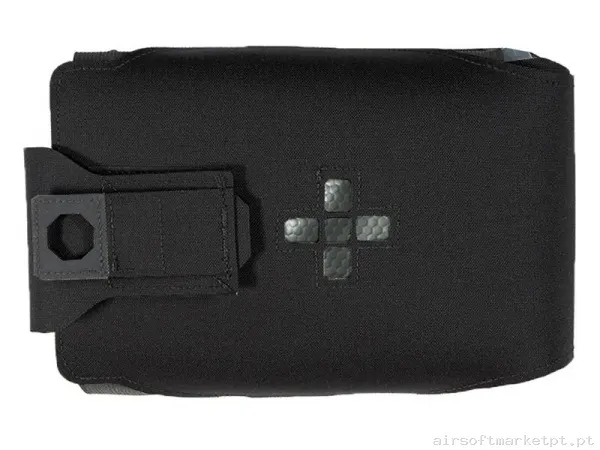 Pouch Médico Warrior Assault Corte a Laser Grande Horizontal Individual Primeiros Socorros Ifak preto — Coletes & Rigs — Airsoft Market PT