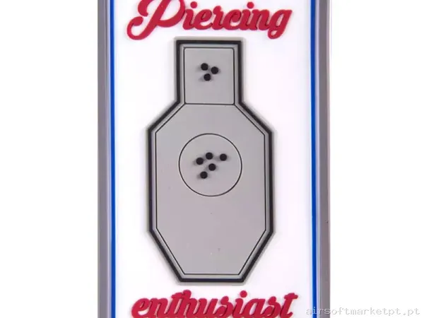 Parche Goma Relieve Helikon-Tex Piercing Enthusiast — Patches & Decoração — Airsoft Market PT