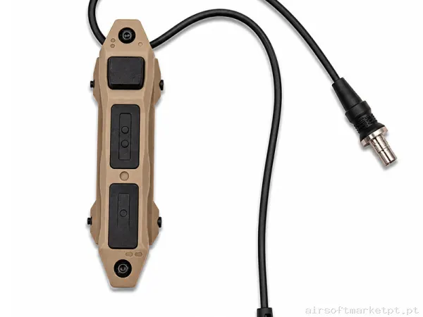 Pulsador Arsenic As7004 Para Linterna Y Anpeq 2 Funciones SF ML 2.5MM Tan — Lanternas & Lasers — Airsoft Market PT