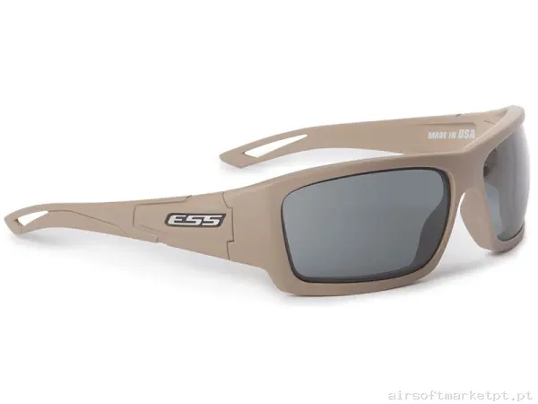 Óculos ESS Credence Smoke PC fumê tan — Proteção Ocular & Facial — Airsoft Market PT