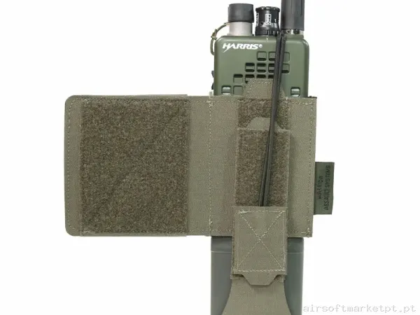 Magazine Pouch Portaradio Warrior Assault Láser Cut Mbitr/Harris Radio Left Side Ranger Green — Coletes & Rigs — Airsoft Market PT