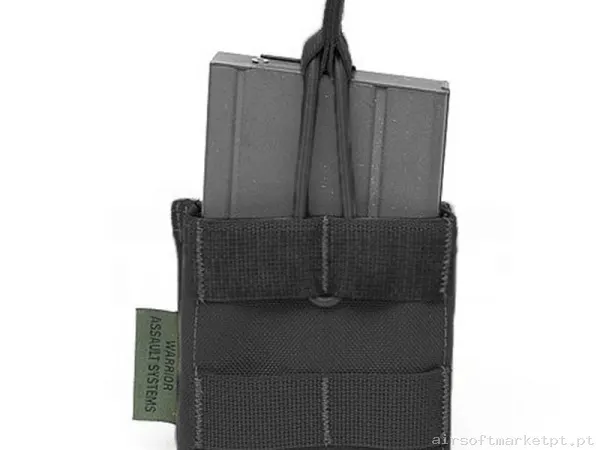 Pouch Magazine Pouch 7.62 Warrior Assault Open Top Short negro — Coletes & Rigs — Airsoft Market PT