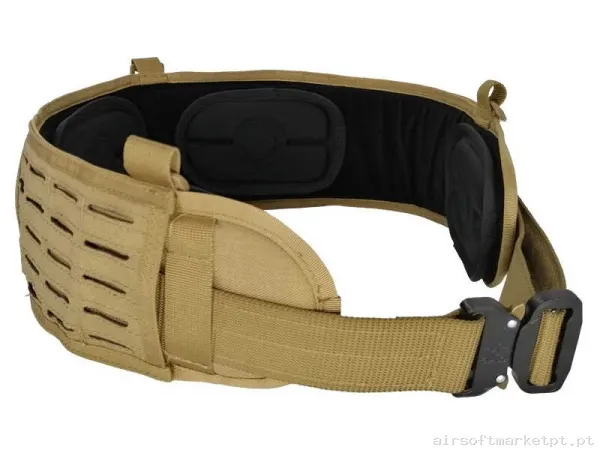 Cinturão tático MOLLE Conquer Cinco Waist Belt tan — Gear Táctico — Airsoft Market PT