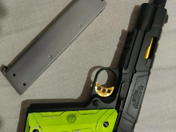1911 redwings gold gbb — Pistolas — Airsoft Market PT