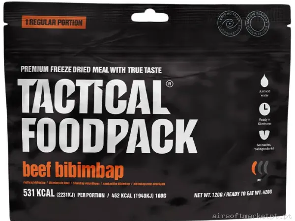 Comida Tactical Foodpack Bibimbap de Carne — Outros — Airsoft Market PT