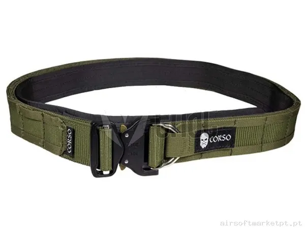 CEÑIDOR CORSO HOOK MOLLE MK2 VERDE - L/XL — Gear Táctico — Airsoft Market PT