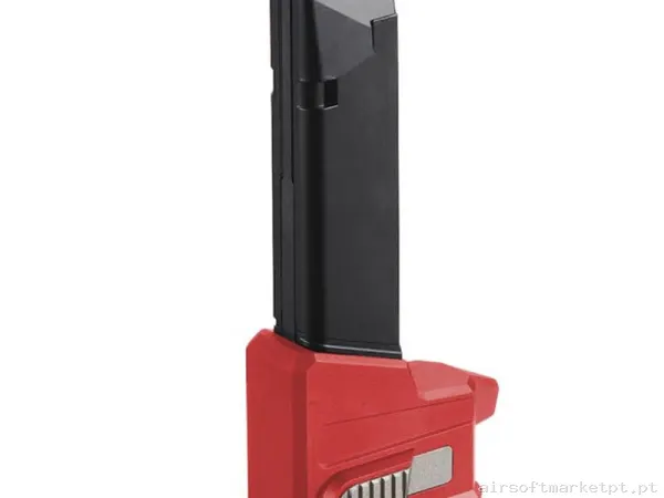 Adaptador HPA M4 Lancer Tactical para pistolas G17/AAP-01 vermelho — HPA & Linhas — Airsoft Market PT
