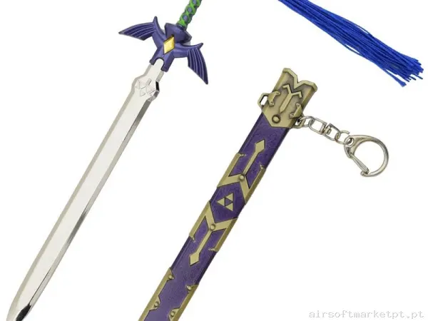 Chaveiro Espada Estilo the Legend of Zelda com Vaina Zskey1 — Outros — Airsoft Market PT