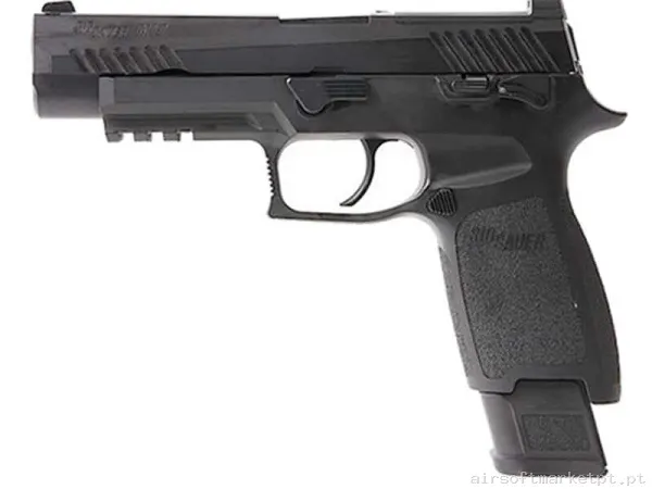 Réplica GBB Pistola P320 Sig Sauer Proforce M17 Full Metal preta — Pistolas — Airsoft Market PT
