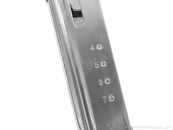Magazine Pistola Gas Desert Eagle Tokyo Marui 27 Bbs Chrome — Carregadores / Magazines — Airsoft Market PT