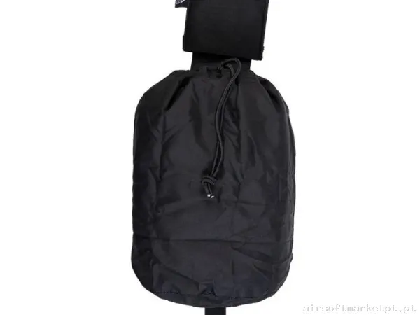 Pouch Bolsa Descarga Mk1 Negro Delta Tactics — Coletes & Rigs — Airsoft Market PT