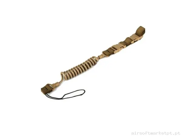 Correa Antiperdida Deluxe Para Pistola - Tan Lanyard — Acessórios & Componentes — Airsoft Market PT