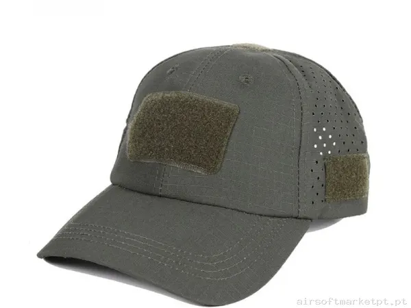 Gorra Camuflaje Verde Od Velcro Beisbol Ajustable Gen2 — Proteção Ocular & Facial — Airsoft Market PT