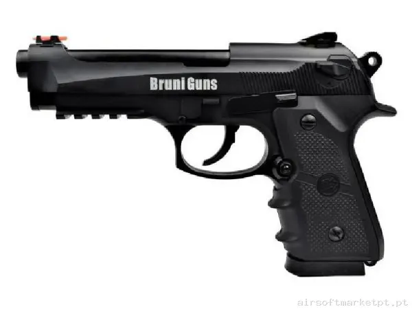 Airgun CO2 4.5mm Pistola Bruni Sport 331mp Blowback BR-331MP negra — Pistolas — Airsoft Market PT