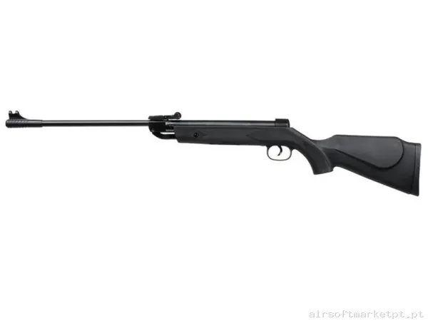 Airgun Mola 4.5mm Carabina Stinger Pluton negra — Rifles de Assalto (AR/M4/AK) — Airsoft Market PT
