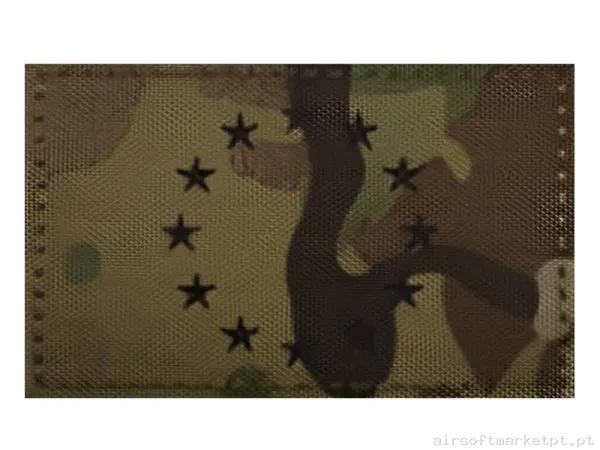 Parche Tela Oem Bandera Europa Ir Estilo multicam — Patches & Decoração — Airsoft Market PT