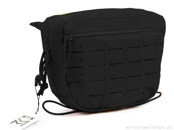 Pouch DDU Abdominal Velcro Sixmm Negro — Coletes & Rigs — Airsoft Market PT