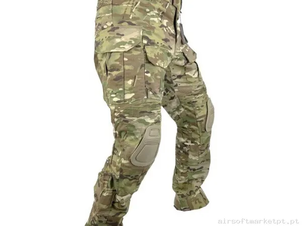 Calça de Combate Conquer Dlx Pant Estilo Multicam — Vestuário (Fardas) — Airsoft Market PT