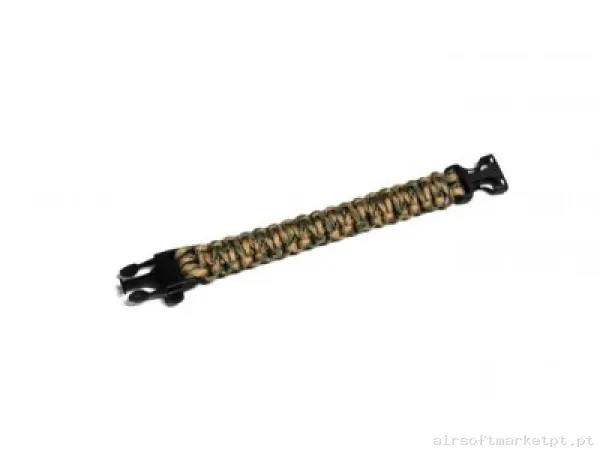 Pulseira Paracord Survival — Vestuário (Fardas) — Airsoft Market PT