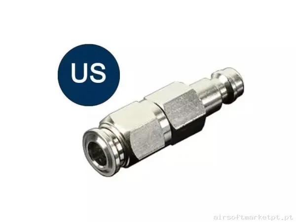 Adaptador Hpa Gate Qd Fitting Connector 6Mm Us — HPA & Linhas — Airsoft Market PT
