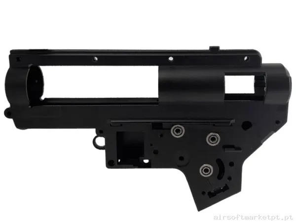 Carcaça de Gearbox Interna Ver.2 Rossi Gearbox Reforçada 8mm — Peças Internas (AEG) — Airsoft Market PT