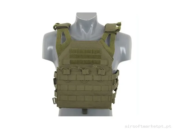 Chaleco JPC Con Placas Balísticas - OD verde — Coletes & Rigs — Airsoft Market PT