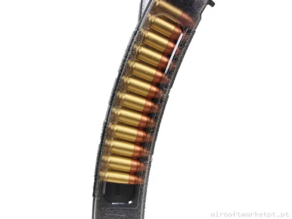 Magazine Réplica Lowcap Prk9 G&G Polímero 40 Bbs preto — Carregadores / Magazines — Airsoft Market PT