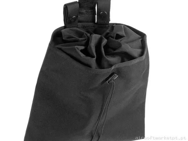 Pouch Bolsa Descarga Enrollable Invader Gear negro — Coletes & Rigs — Airsoft Market PT