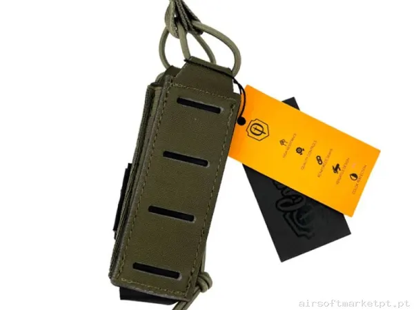 Pouch Portacargador Pistola Conquer Corte Láser Ranger Green — Coletes & Rigs — Airsoft Market PT