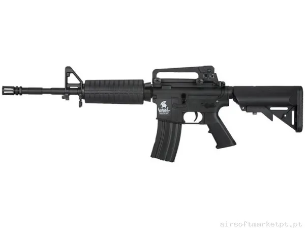 Réplica airsoft AEG M4 Lancer Tactical LT-03 Gen.2 M4A1 Combo preta — Rifles de Assalto (AR/M4/AK) — Airsoft Market PT