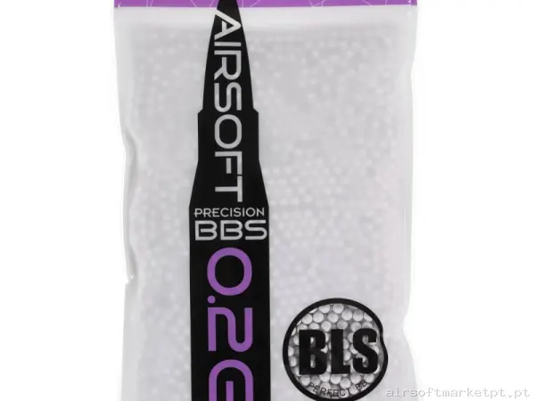 BBs 0.20g Bls Precisão Bbs 1kg Brancas — Munição (BBs) — Airsoft Market PT